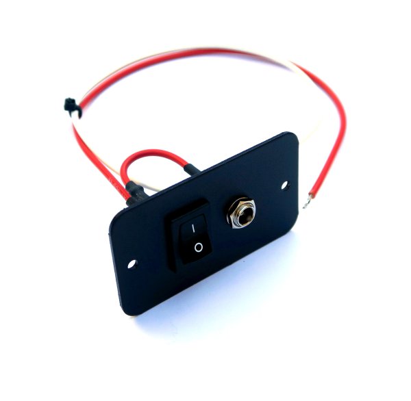 画像1: Konstant Lab DC inlet panel 5.5 / 2.5mm (1)