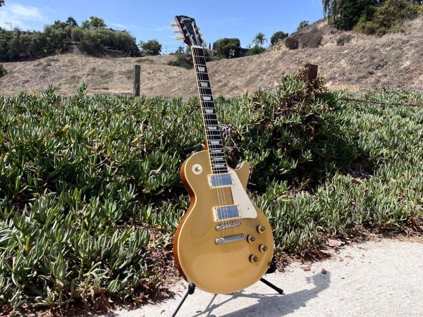 画像1: 2009 Gibson Custom Shop '57 Les Paul R7 Goldtop Reissue VOS w/OHSC, COA (1)