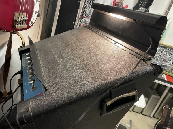 画像6: Vox Galaxie Amp 1960s Solid State - Complete w/Lamp, Footswitch & new 3-Prong Plug (6)