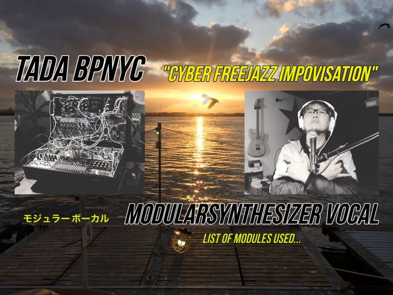 ニュービデオ！Modularsynths/Vocal モジュラーボーカル “Cyber Freejazz Improvisation” Tada/BPNYC