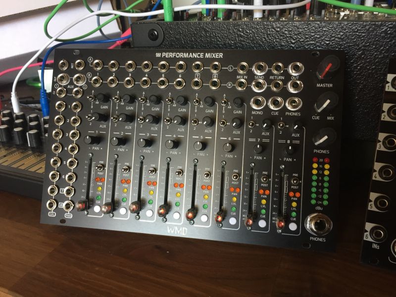 WMD Performance Mixer... 遂に黒で出荷開始！