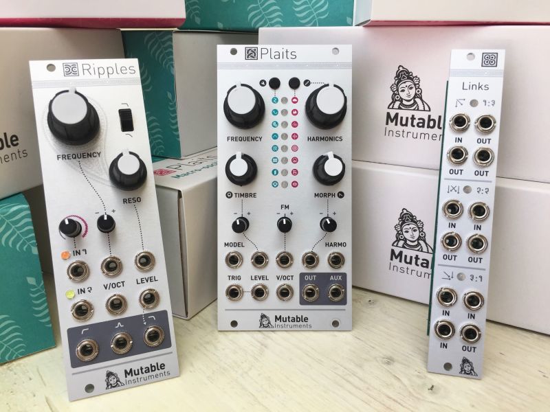 長年お待たせいたしました... ようやくMutable Instruments製品を本格的に扱う事になりました〜