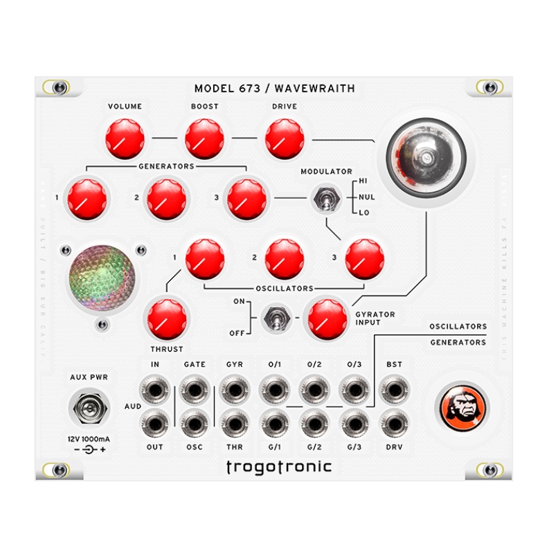 Trogotronic  m673 / WaveWraith Analog Tube Synth Module　次回入荷分