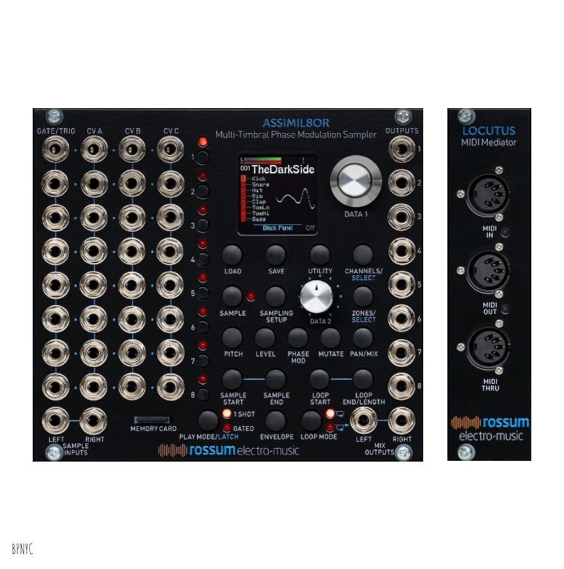 Rossum Electro-Music Assimil8or + Locutus(MIDI expander) BUNDLE　