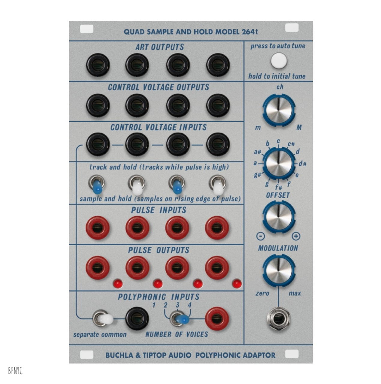 Buchla & Tiptop Audio Programmable Pulser Model 264t　