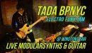 画像: ニューライブビデオ！TADA/BPNYC live Modularsynths & Guitar @Winstons Bar モジュラーギターライブ！