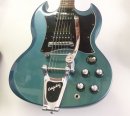 画像: 2001 Gibson SG Blue Teal “Flip Flop” w/Bigsby B3 & Towner Down Tension Bar