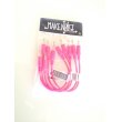 画像2: Make Noise 6" hot pink patch cable 5-pack　 (2)
