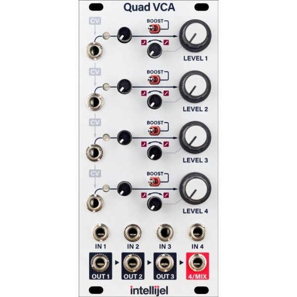 画像2: Intellijel Designs   Quad VCA  (2)