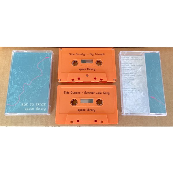 画像6: SPACE LIBRARY ALBUM "BQE TO SPACE" ON CASSETTE (6)