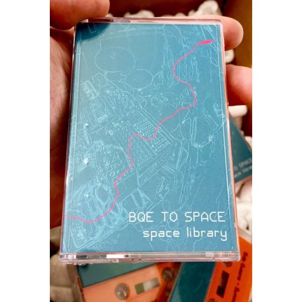 画像2: SPACE LIBRARY ALBUM "BQE TO SPACE" ON CASSETTE (2)