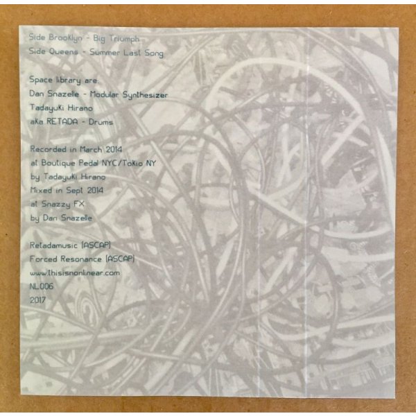 画像4: SPACE LIBRARY ALBUM "BQE TO SPACE" ON CASSETTE (4)