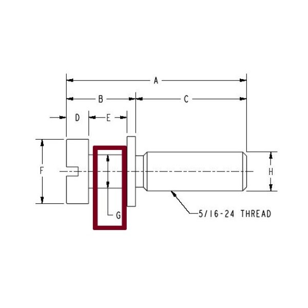 画像2: Replacement US Standard Tailpiece Mounting Studs (NO ANCHORS)Nickel (2)