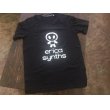 画像1: Erica Synths logo T-shirt V Neck Black size L (1)