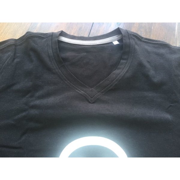 画像3: Erica Synths logo T-shirt V Neck Black size L (3)