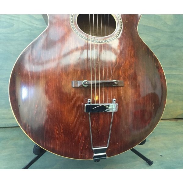 画像5: 1915 Gibson L4 レアビンテージ ギブソン アコースティック 売却済 (5)