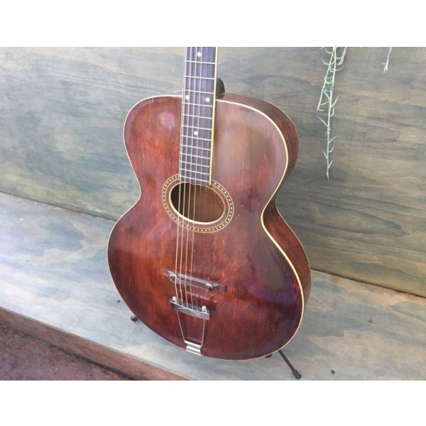 画像4: 1915 Gibson L4 レアビンテージ ギブソン アコースティック 売却済 (4)