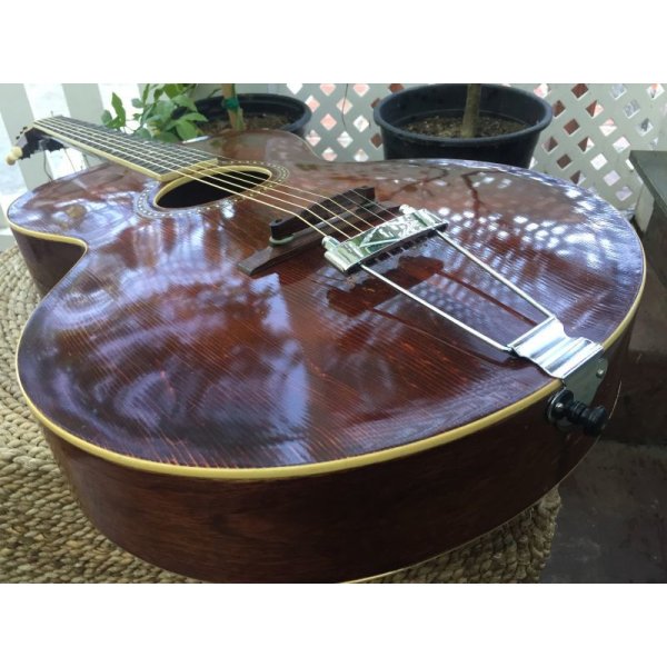 画像18: 1915 Gibson L4 レアビンテージ ギブソン アコースティック 売却済 (18)