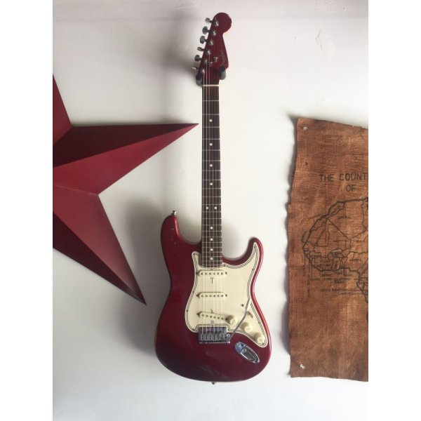 画像4: Fender AMERICAN STANDARD STRATOCASTER 1995 "Matching Headstock" w/Streamline pickguard etc. 売却済 (4)