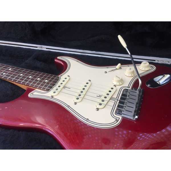 画像5: Fender AMERICAN STANDARD STRATOCASTER 1995 "Matching Headstock" w/Streamline pickguard etc. 売却済 (5)