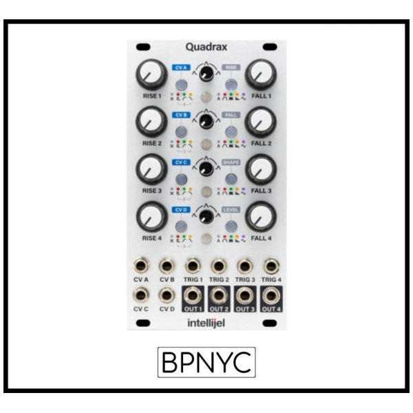 画像1: Intellijel Quadrax Quad Function/Burst Generator/LFO with CV Matrix　 (1)