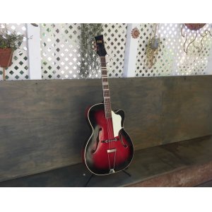 画像: Hohner France Holiday Jazz Guitar Vintage / Made in Germany c.1961(?) レアビンテージ アーチトップ アコースティック