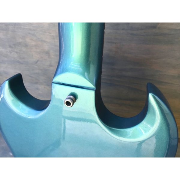 画像5: 2001 Gibson SG Blue Teal “Flip Flop” w/Bigsby B3 & Towner Down Tension Bar 売却済 (5)