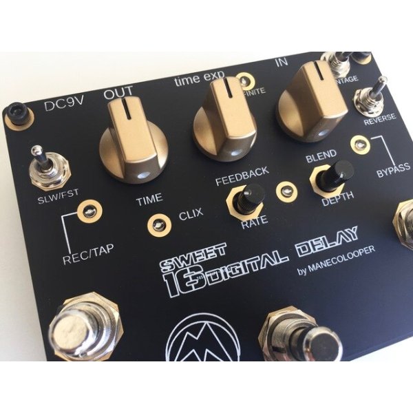 画像3: Maneco Labs Sweet 16 Digital Delay ローファイ ループディレイ　 (3)