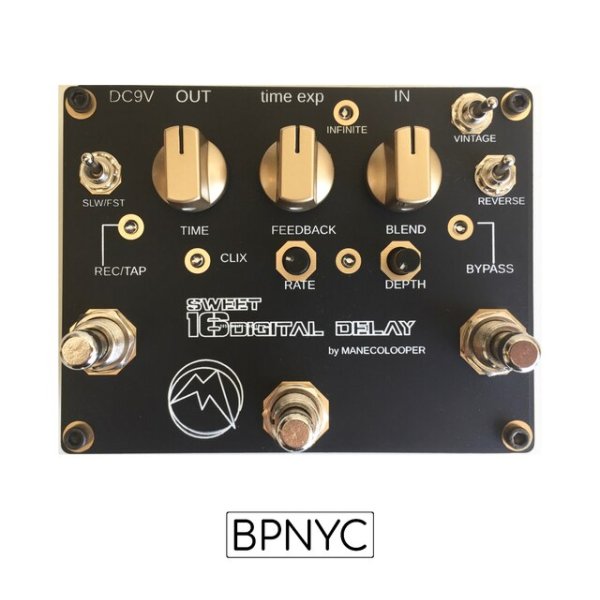 日本未発売 Maneco Labs Sweet 16 Degital Delay