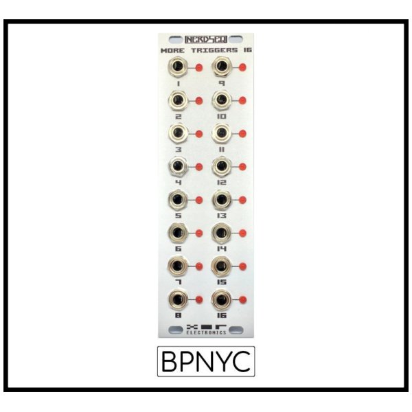 画像2: XOR Electronics NERDSEQ – More Triggers 16 Expander　 (2)