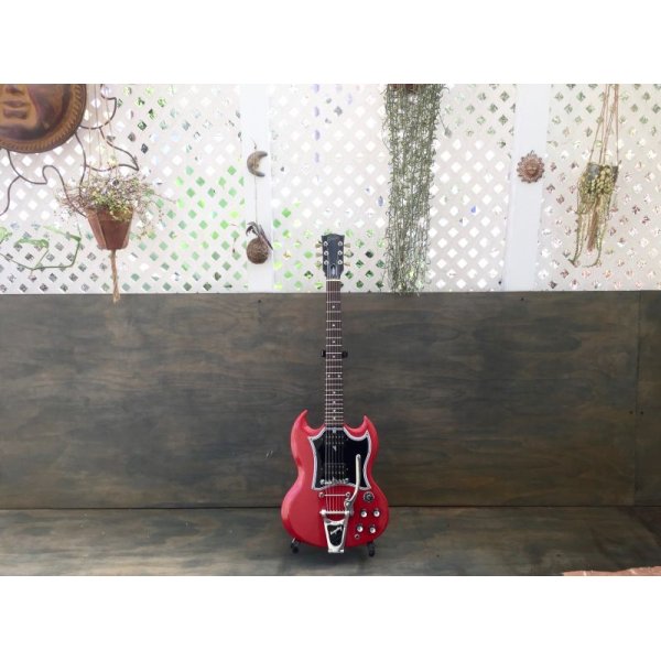 画像2: Gibson SG w/Bigsby B3 & Towner Down Tension Bar, Decoboom Streamline Pickguard Set　売却済 (2)