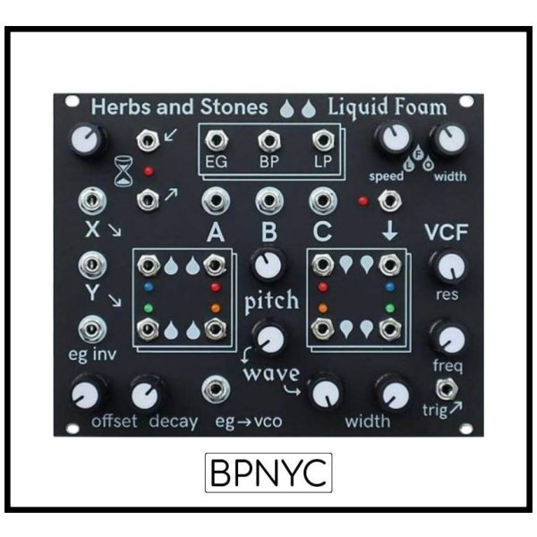 画像1: Herbs and Stones Liquid Foam (eurorack) (1)