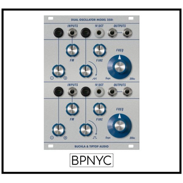 画像1: Buchla & Tiptop Audio Dual Oscillator Model 258t　次回入荷分 (1)