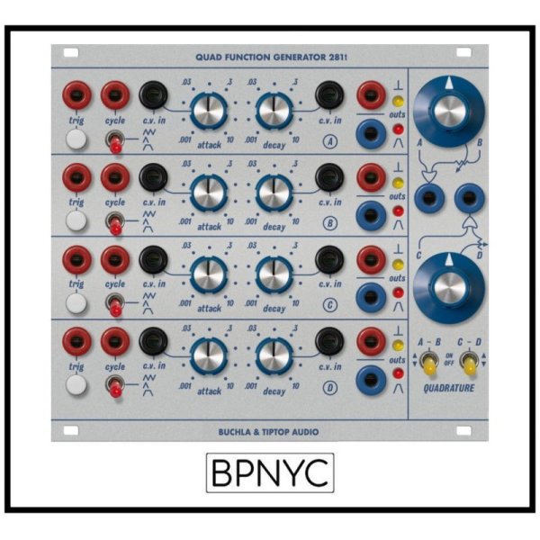 画像1: Buchla & Tiptop Audio Quad Function Generator 281t 　 (1)