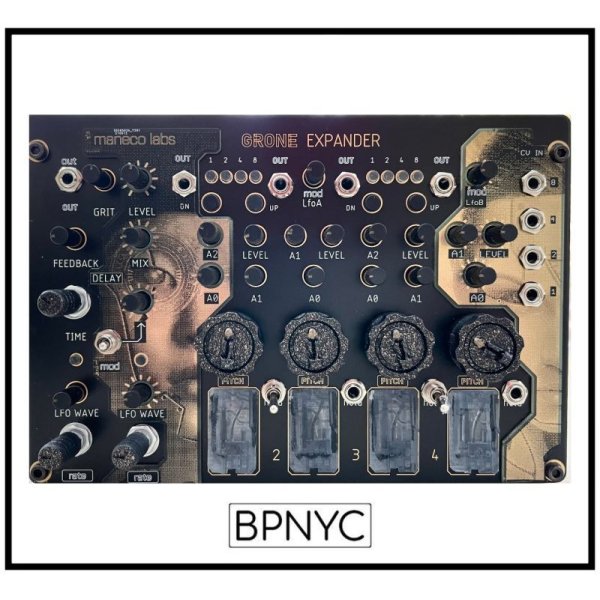 画像1: Maneco Labs GRONE dark drone machine EXPANDER　テーブルトップ  (1)