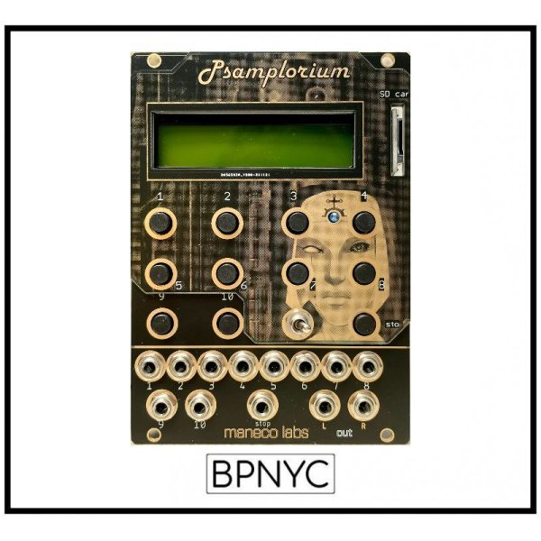 画像1: Maneco Labs Psamplorium (eurorack)　 (1)