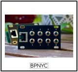 画像: Dusty Clouds OCTALINK 1U Alternative panel Matte Black / Gold