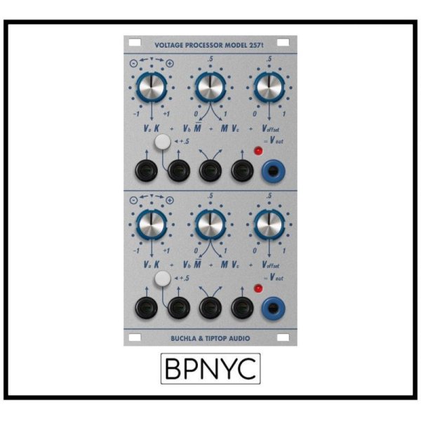 画像1: Buchla & Tiptop Audio Dual Voltage Processor Model 257t　次回入荷分 (1)