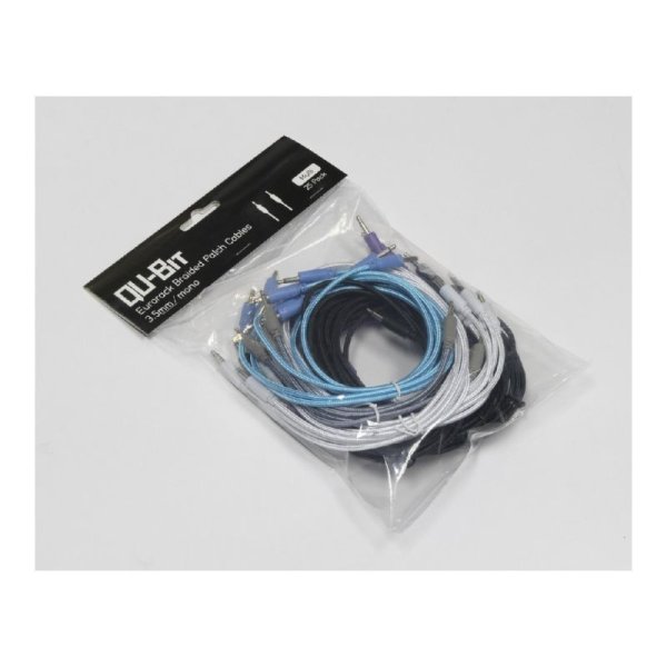 画像1: Qu-Bit Electronix  Eurorack Braided Patch Cables, 25 Pack　次回入荷分 (1)