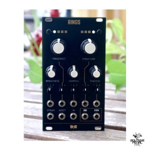 画像: Dusty Clouds RINGS Alternative panel Matte Black / Gold