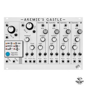 画像: ALM Busy Circuits Akemie's Castle: Digital FM Dual VCO　次回入荷分