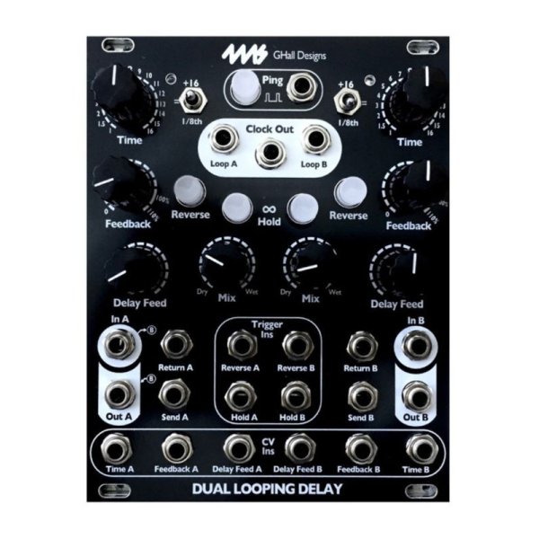 画像1: 4ms Dual Looping Delay (DLD) ステレオ オーディオ プロセッサー　次回入荷分 (1)