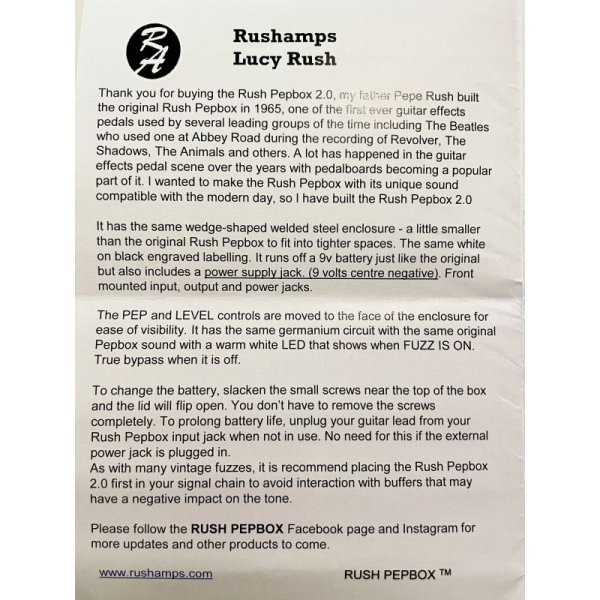 画像14: Rush PepBox 2.0 British Fuzz (14)