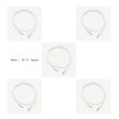 画像6: Tiptop Audio Stackcable Patch Cable WHITE 5pack (6)