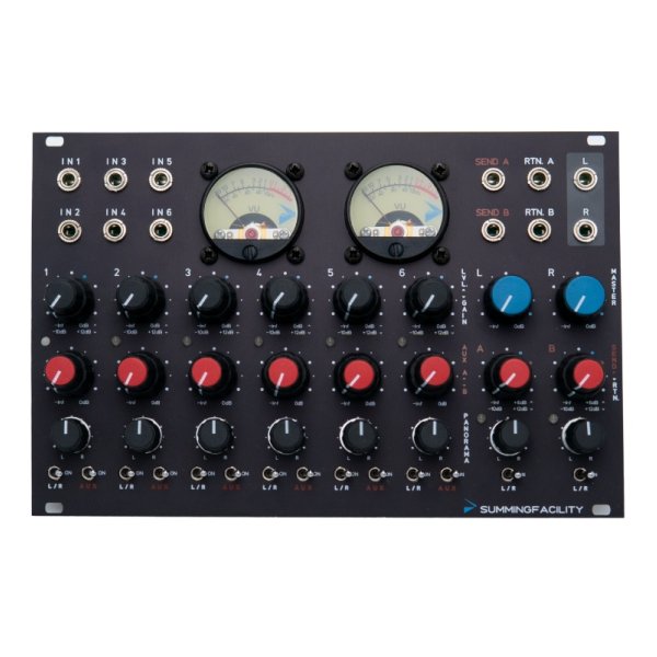 画像1: Audio Gear Obsession SUMMINGFACILITY - 6チャンネル 2バス ステレオミキサー　 (1)