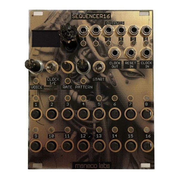 画像1: Maneco Labs SEQUENCER16 (Eurorack)　 (1)