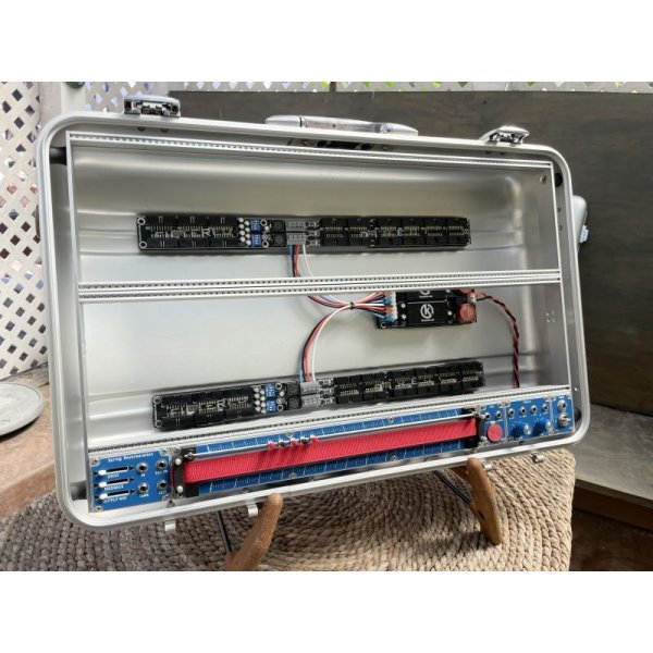 画像13: BPNYC ZERO Halliburton Eurorack Modular Travel Case w/Pulp Logic 1U 要予約 (13)