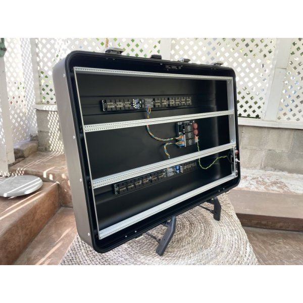 画像14: BPNYC ZERO CENTURION ELITE Eurorack Modular Travel Case BIG BLACK 9U 122HP 売却済 (14)