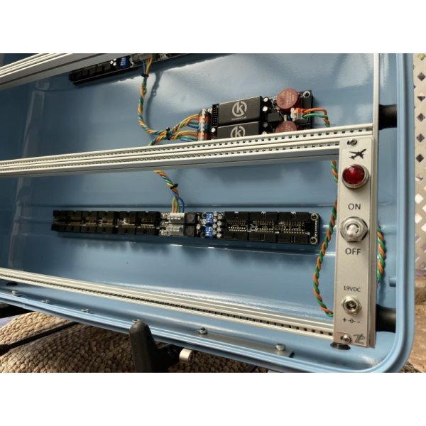 画像15: BPNYC ZERO Halliburton Eurorack Modular Travel Case 9U (Powder Blue)売却済み (15)