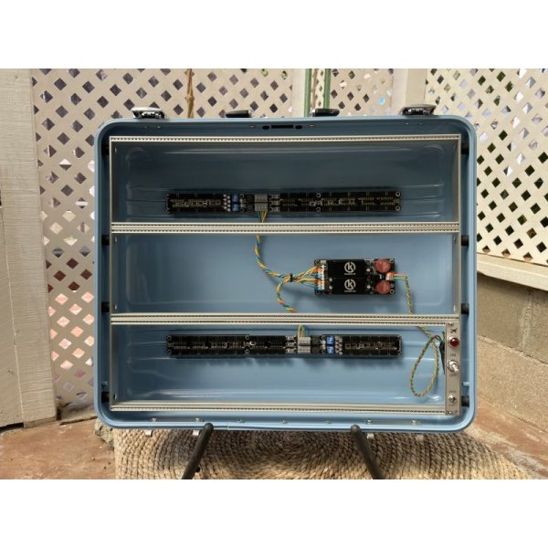 画像12: BPNYC ZERO Halliburton Eurorack Modular Travel Case 9U (Powder Blue)売却済み (12)